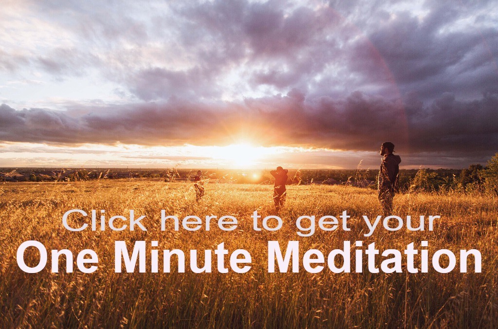 get this one minute meditation today